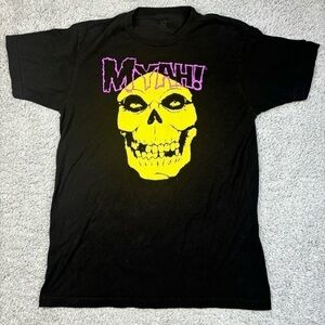 Ript Shirt Mens Small Misfits x MOTU Skeletor Skull Tee MYAH! Tshirt Music Basic